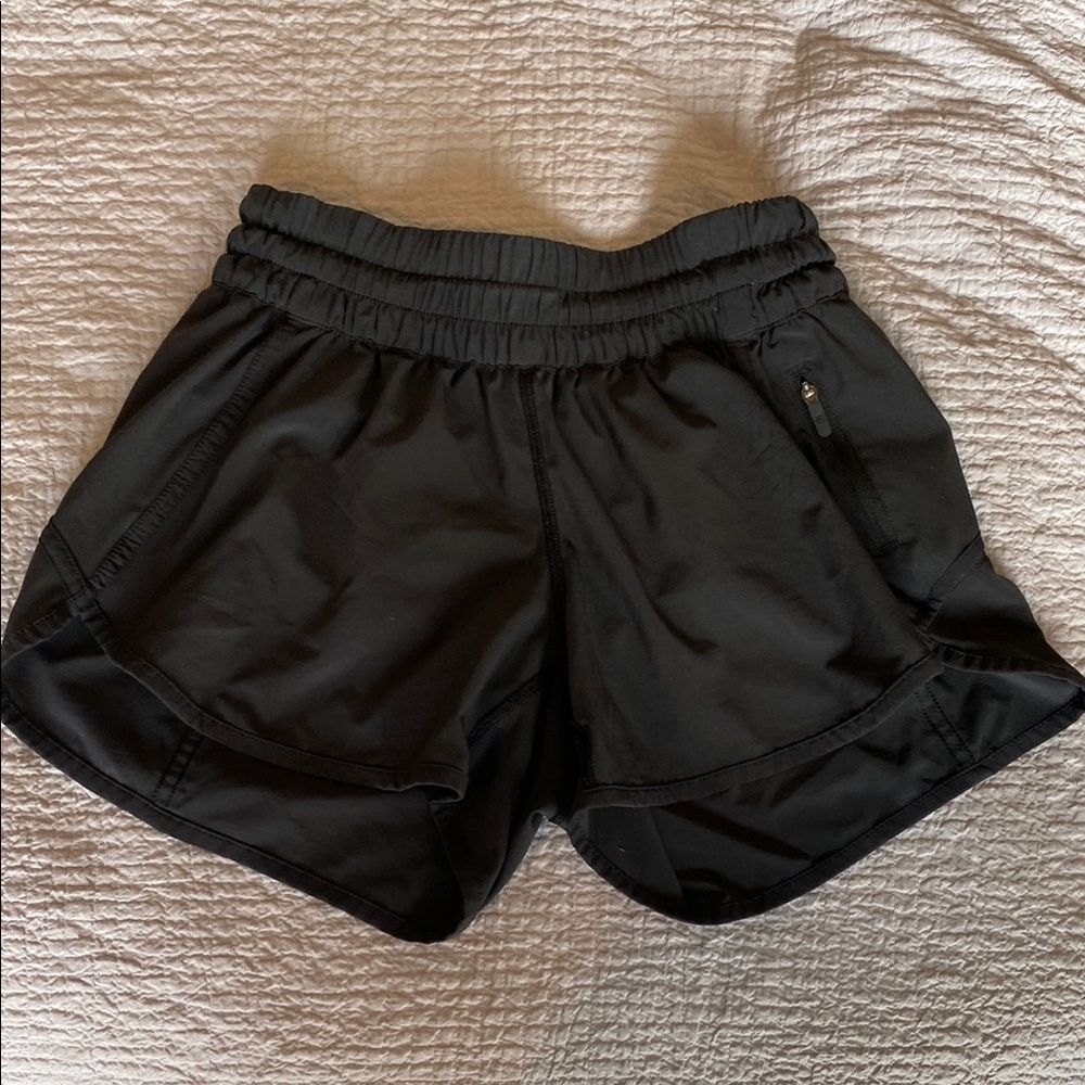 Black Women's Lululemon Athletic Shorts